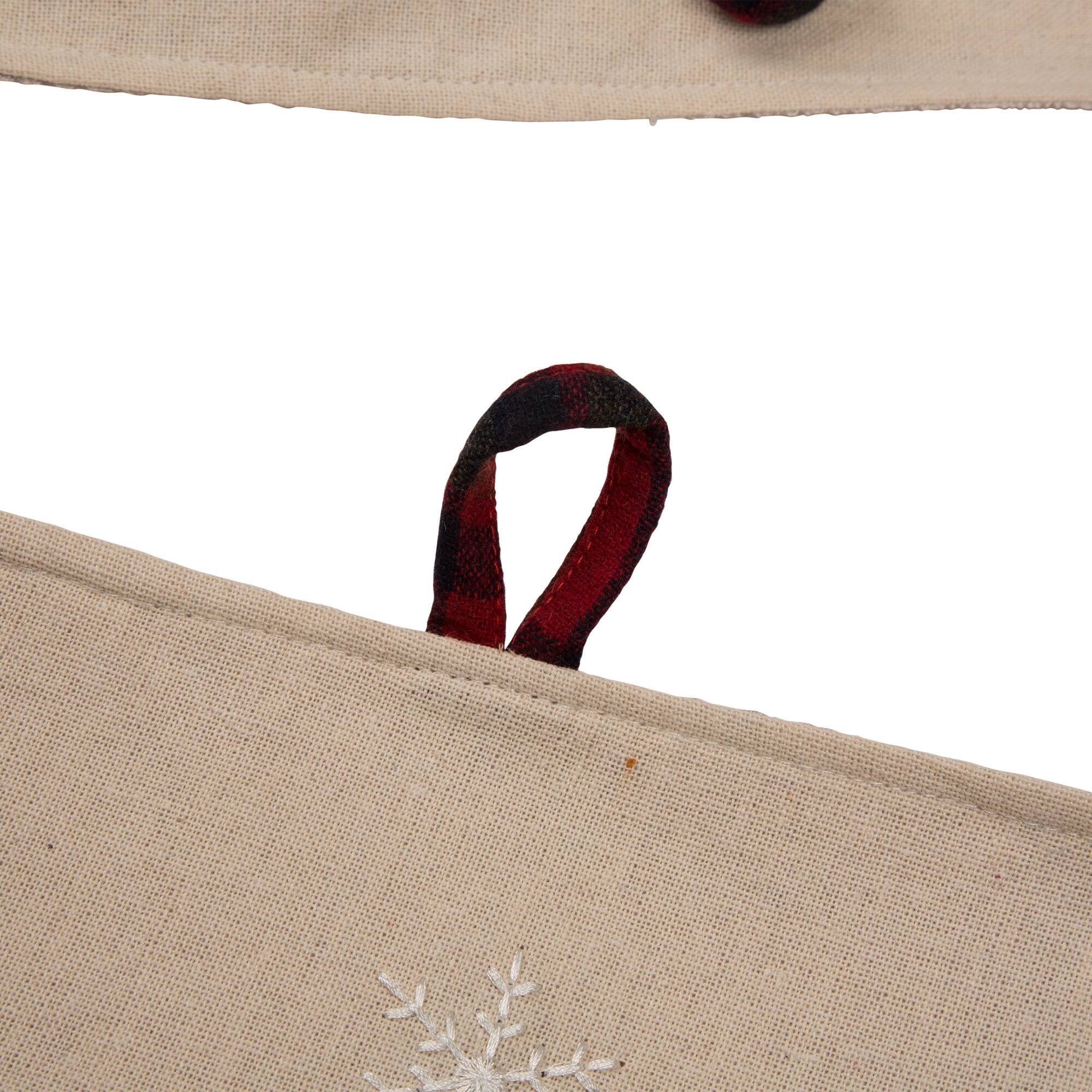 Glitzhome® 48" Dachshund Fabric Christmas Tree Skirt